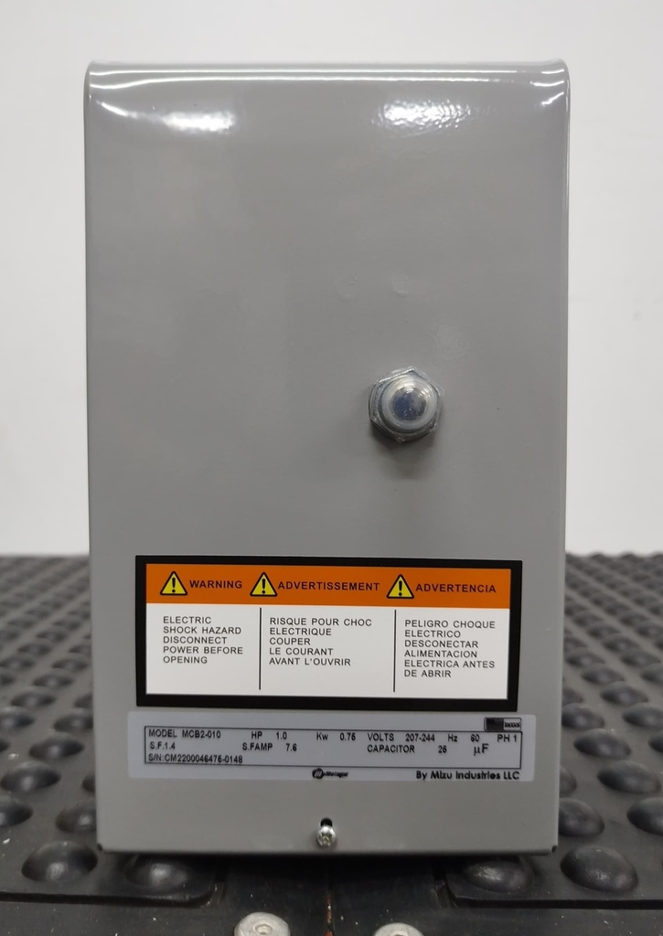 CAJA ARRANCADORA MOTAQUA MF  SERIE MTS MOD. MCB2010  1,00HP 1PH/230V