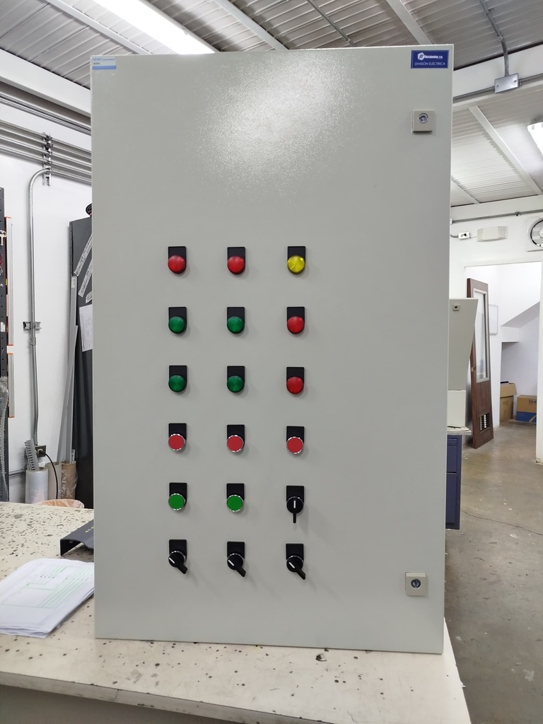 TABLERO POTENCIA Y CONTROL SIST. PRESION CTTE 2BBAS 15HP 3/230V CON VARIADOR INVT (AQUAFLOW)