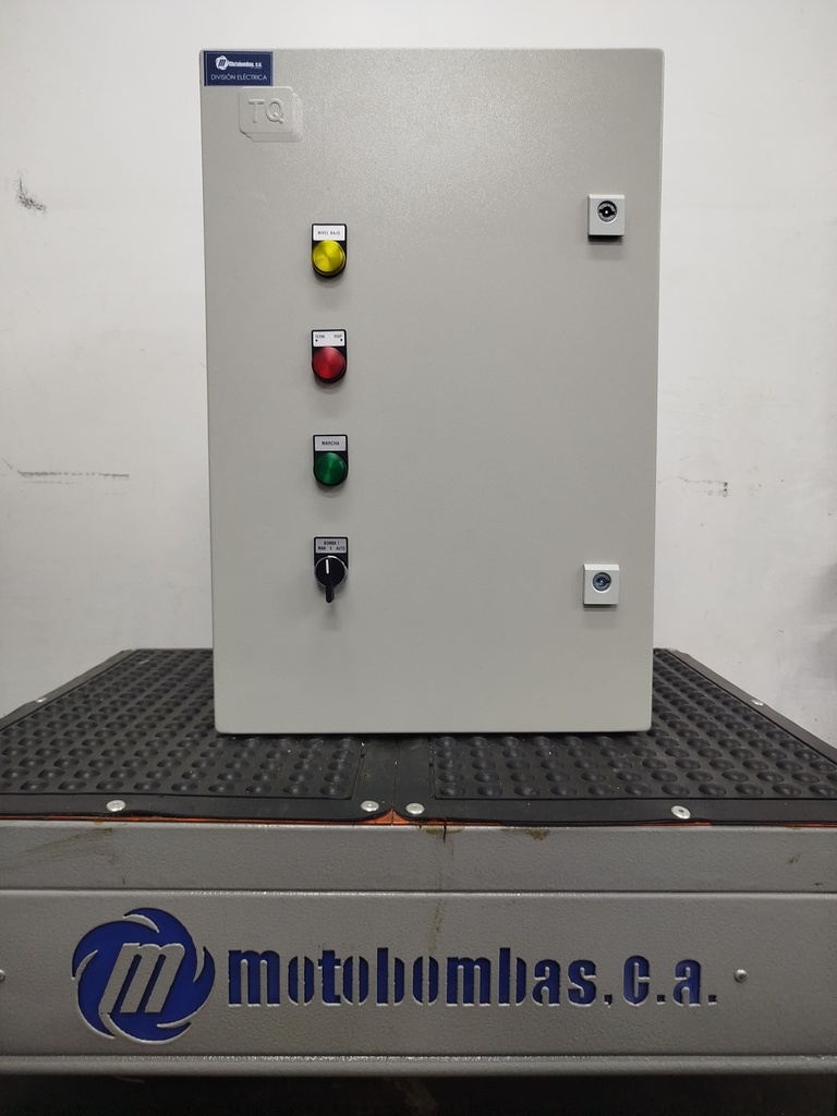 TABLERO DE CONTROL Y POTENCIA TF  MOTOR SUMERGIBLE SERIE MDE MOD. TMDE730015 1,50HP 3PH/230V DOL