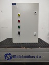 TABLERO DE CONTROL Y POTENCIA TF  MOTOR SUMERGIBLE SERIE MDE MOD. TMDE730015 1,50HP 3PH/230V DOL