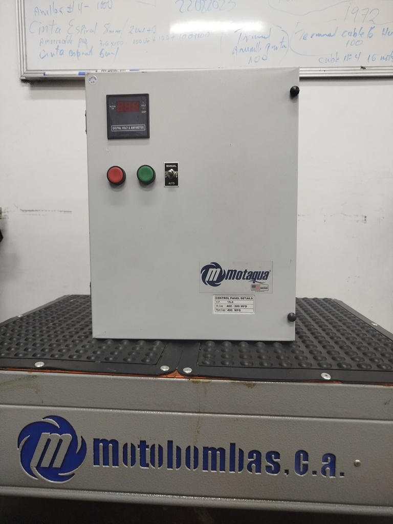 CAJA ARRANCADORA MOTAQUA MF SERIE MKD MODELO MKD075  7,50HP 1PH/230V