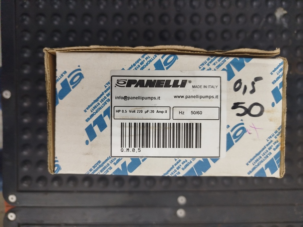 CAJA ARRANCADORA    PANELLI MF SERIE PAM MOD.  AM005 0,50HP 1PH/230V