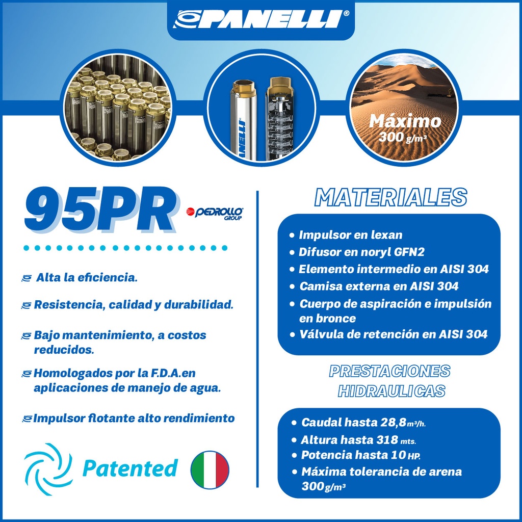 SERIE 95PR MARCA PANELLI
