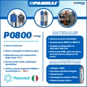 MOTOR SUMERGIBLE TF PANELLI  8" SERIE P0800 MOD.  60,00HP 3PH/460V/60HZ/2P 3600RPM 6W Y-D NEMA8 WF-R