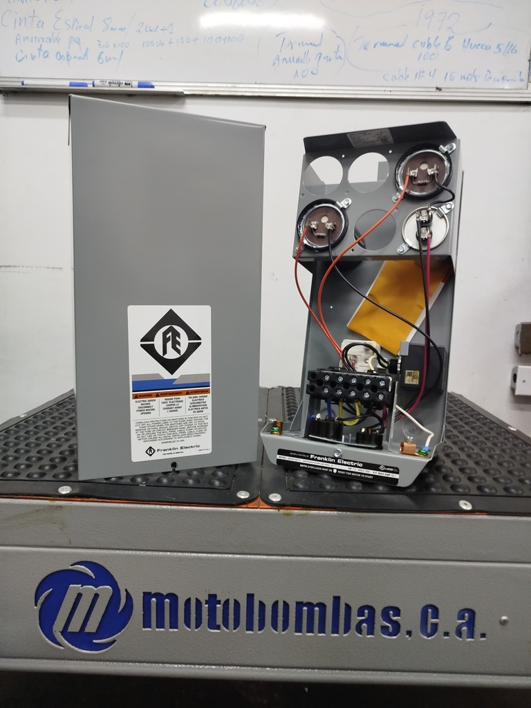 CAJA ARRANCADORA FRANKLIN ELECTRIC MF SERIE STD  MOD. 282 201 9210 7,50HP 1PH/230V (ESTANDARD)