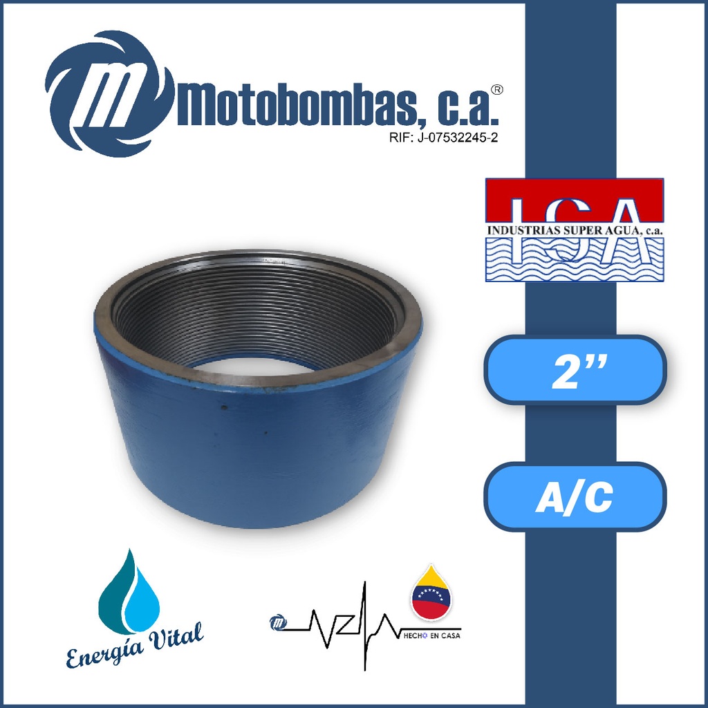 ANILLO CILINDRICO A/C CR-V SERIE ISA MOD.  2"