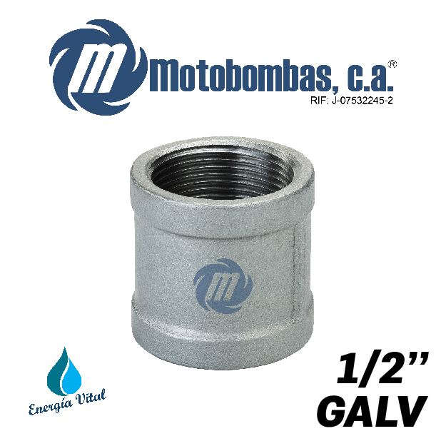 ANILLO NPT A/C GALVANIZADO SERIE VAR MOD.   1/2" GALV