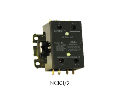 CONTACTOR  DP  2P MARCA CHINT SERIE NCK3/2 MOD. 40A  24V