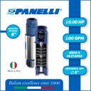 CUERPO SUMERGIBLE PANELLI  6" SERIE  PR MOD. 140PR10005 100GPM  10,00HP  05ET 3"NPT NEMA6