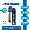 CUERPO SUMERGIBLE PANELLI  6" SERIE  PR MOD. 140PR10015 100GPM  30,00HP  15ET 3"NPT NEMA6