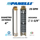 CUERPO SUMERGIBLE PANELLI  4"  SERIE PR MOD.  95PR2509   25GPM   2,00HP 09ET 1-1/4"NPT NEMA4