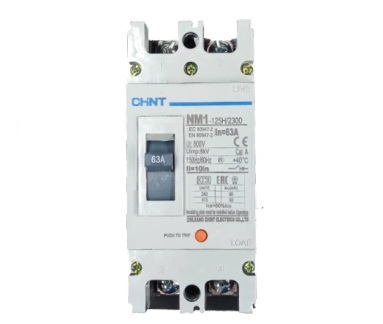 BREAKER TERMOMAGNETICO 2P MARCA CHINT SERIE NM1-0125H MOD. 125A 