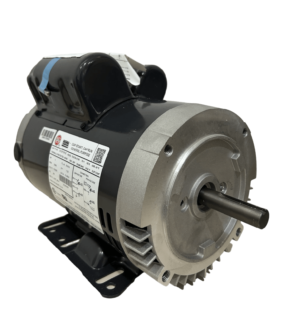 MOTOR HORIZONTAL MF 1,00HP 3600RPM US MOTORS D1CP1PHC 1PH 115/208-230V 2P 60HZ SF 1,15 3W 56HC ODP NEMA RS BASE RIGIDA BRIDA C FACE