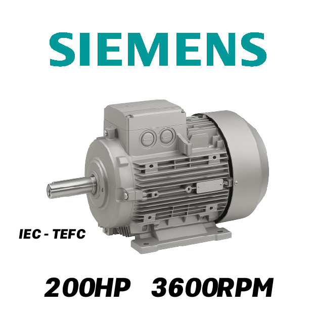 MOTOR HORIZONTAL 200,00HP 3600RPM SIEMENS MS232000 3PH 440V 2P SF 1,15 315M 150,00KW