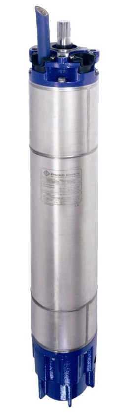 MOTOR SUMERGIBLE TF FRANKLIN  8" SERIE ENCAP SF MOD. 2391258604   125,00HP 3PH/460V/60HZ/2P 3600RPM 6W Y-D NEMA8 WF-C