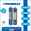 MOTOR SUMERGIBLE TF PANELLI  6" SERIE P0600 MOD.  10,00HP 3PH/230V/60HZ/2P 3600RPM 3W DOL NEMA6 WF-R