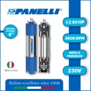 MOTOR SUMERGIBLE TF PANELLI  6" SERIE P0600 MOD.  12,50HP 3PH/230V/60HZ/2P 3600RPM 3W DOL NEMA6 WF-R