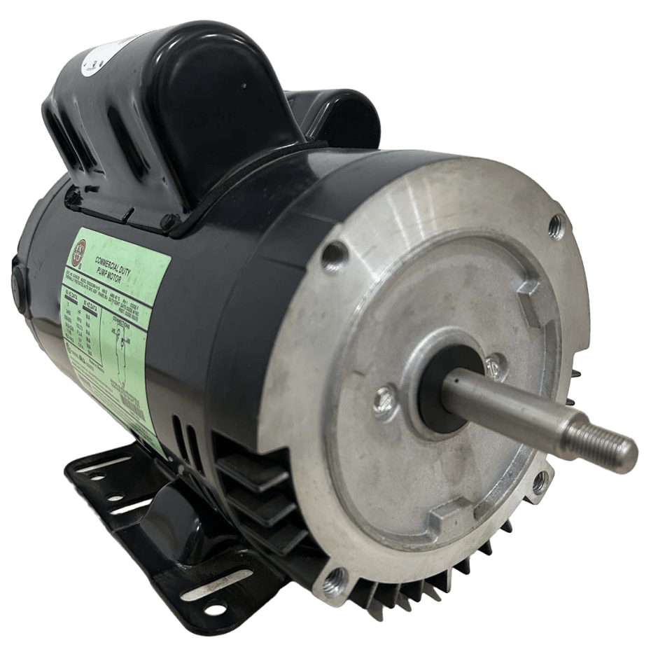 MOTOR HORIZONTAL JP 3,00HP 3600RPM US MOTORS EU3002B 1PH 208-230V 2P 56J CON BASE