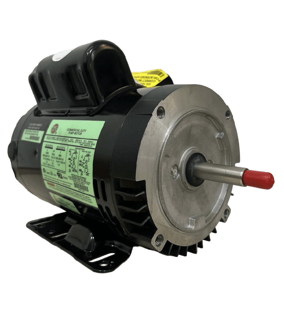 MOTOR HORIZONTAL JP 2,00HP 3600RPM US MOTORS EU2002B 1PH 115/208-230V 2P 56J
