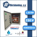 TABLERO DE CONTROL Y POTENCIA P/ MOTOR PANELLI MF SERIE MDE MOD. TMDEPAN015    1,50HP 1PH/230V