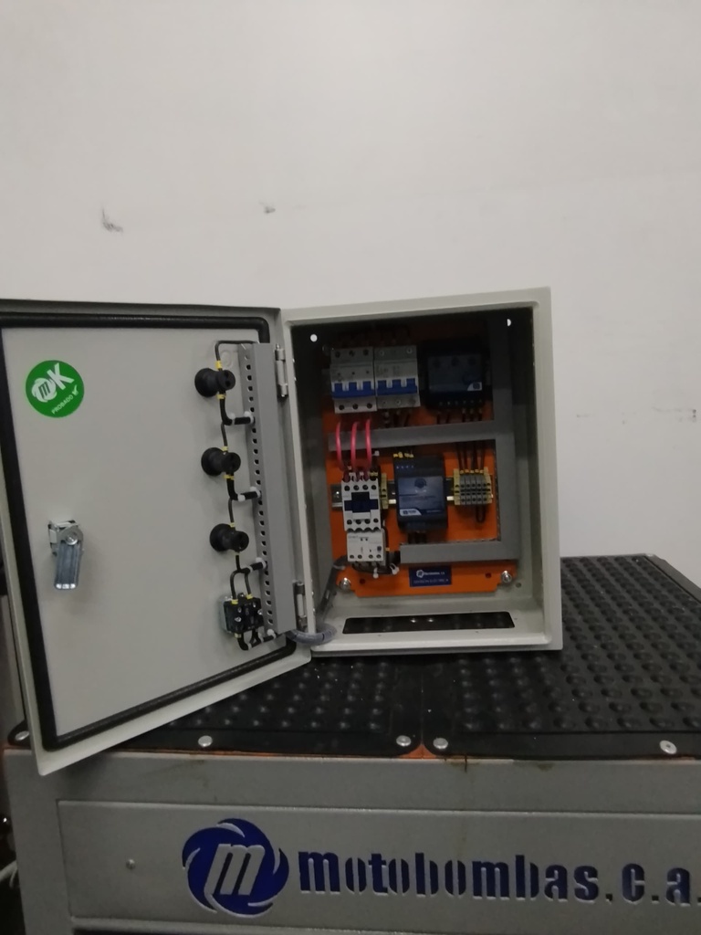 TABLERO DE CONTROL Y POTENCIA TF  P/ MOTOR SUMERGIBLE SERIE MDE MOD. TMDE711300020 2,00HP 3PH/230V DOL