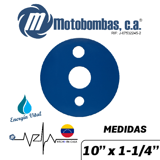 TAPA SANITARIA SERIE ISA MOD.      10" X 1-1/4"