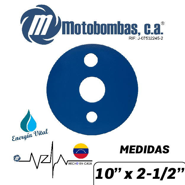 TAPA SANITARIA SERIE ISA MOD. 10" X 2-1/2"