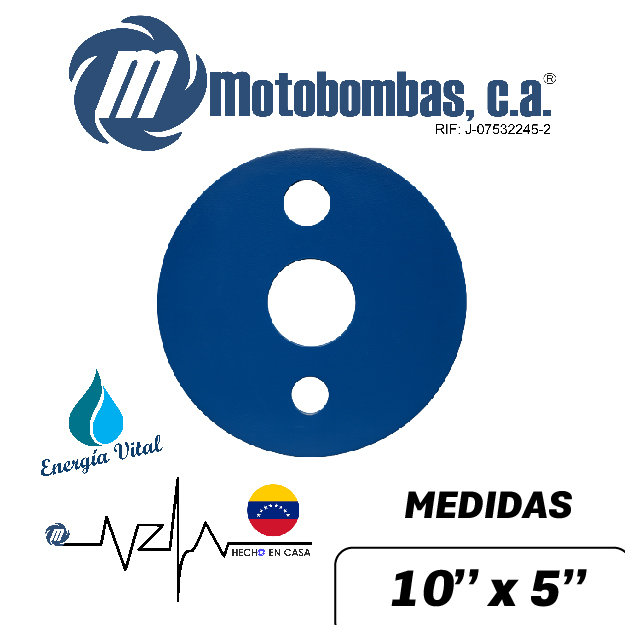 TAPA SANITARIA SERIE ISA MOD. 10" X 5"