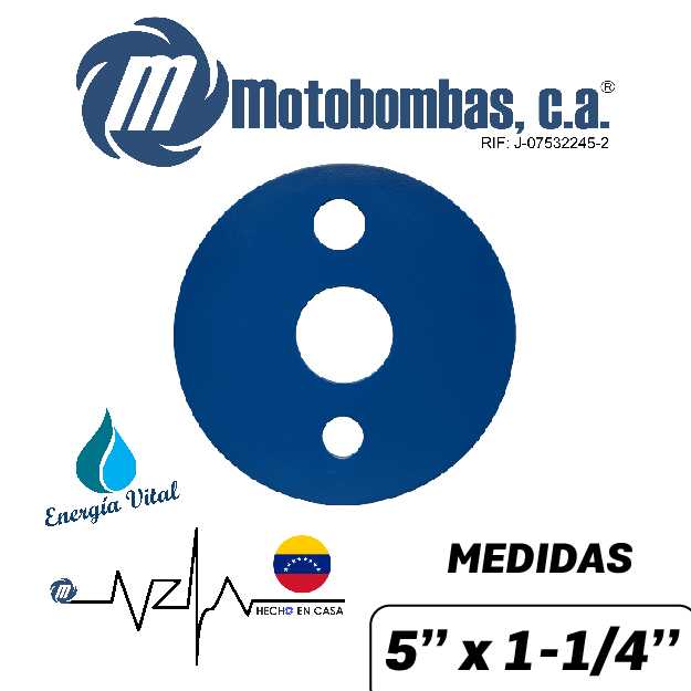 TAPA SANITARIA SERIE ISA MOD.         5" X 1-1/4"