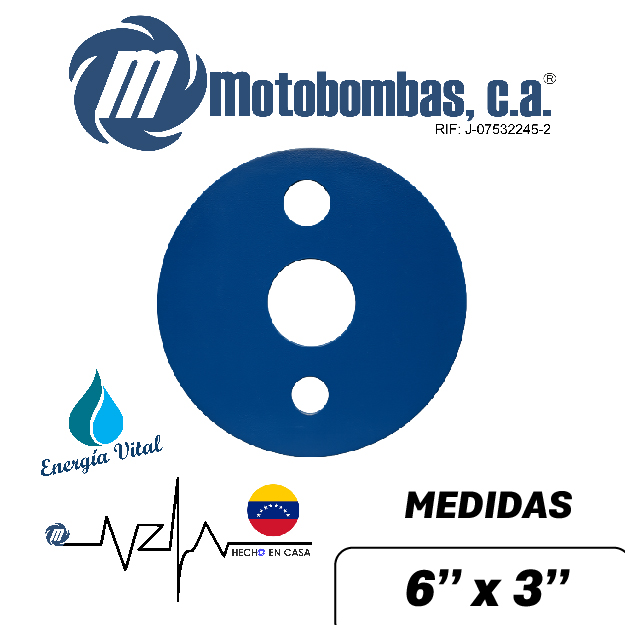 TAPA SANITARIA SERIE ISA MOD.       6" X 3"