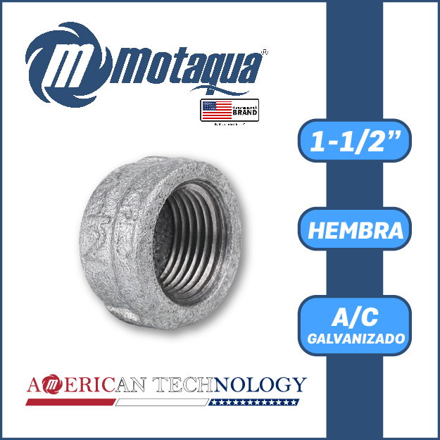 TAPA A/C GALVANIZADA SERIE VAR MOD. H 1-1/2"