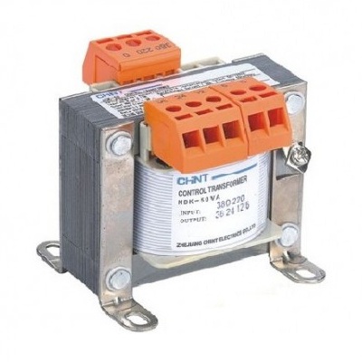 TRANSFORMADOR DE CONTROL  MARCA  CHINT  SERIE  NDK  MOD.  75VA  440-220/220-110V