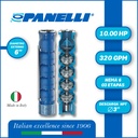 CUERPO SUMERGIBLE PANELLI  6" SERIE REC MOD 140REC32003 320GPM  10,00HP  03ET 3"NPT NEMA6