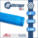 TUBO CASING RANURADO LISO uPVC MOTAQUA MKD CM 4,00" X 3 MTS X 1,00 MM