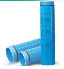 TUBO CASING RANURADO LISO uPVC MOTAQUA MKD CM 8,00" X 6 MTS X 1,00 MM