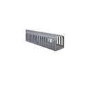 CANALETA PLASTICA RANURADA 25MMX25MMX2M
