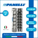 CUERPO SUMERGIBLE PANELLI  6" SERIE  SX MOD. 140SX25003  250GPM  10,00HP 03ET 3"NPT NEMA6