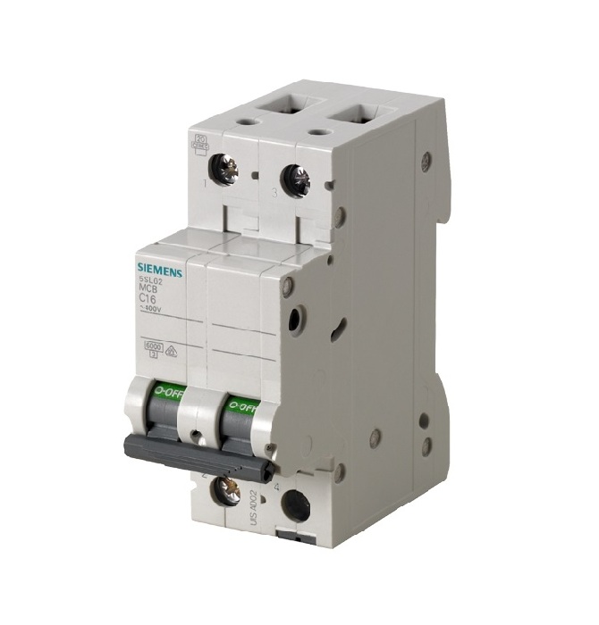 INTERRUPTOR TERMOMAGNETICO SIEMENS 2P 10A (5SL62107)