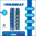 CUERPO SUMERGIBLE PANELLI  6" SERIE REC MOD 140REC32002 320GPM   7,50HP  02ET 4"NPT NEMA6 