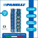 CUERPO SUMERGIBLE PANELLI  4" SERIE REC MOD.  95REC11014 110GPM   7,50HP 14ET 2"NPT NEMA4