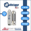 CUERPO SUMERGIBLE MOTAQUA  4"       SERIE MTS MOD. 054TS1020   05GPM   1,00HP 20ET 1-1/4"NPT NEMA4