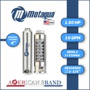 CUERPO SUMERGIBLE MOTAQUA  4"      SERIE MTS MOD. 104TS1517   10GPM   1,50HP 17ET 1-1/4"NPT NEMA4