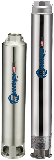 CUERPO SUMERGIBLE MOTAQUA  4"    SERIE MTS MOD. 184TS1511   18GPM   1,50HP 11ET 1-1/4"NPT NEMA4