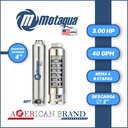 CUERPO SUMERGIBLE MOTAQUA  4"   SERIE MTS MOD. 404TS3008   40GPM   3,00HP 08ET 2"NPT NEMA4