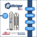 CUERPO SUMERGIBLE MOTAQUA  4"  SERIE MTS MOD. 554TS10029   55GPM 10,00HP 29ET 2"NPT NEMA4