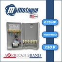 CAJA ARRANCADORA MOTAQUA MF SERIE    MTS  MOD. MCB2007  0,75HP  1PH/230V