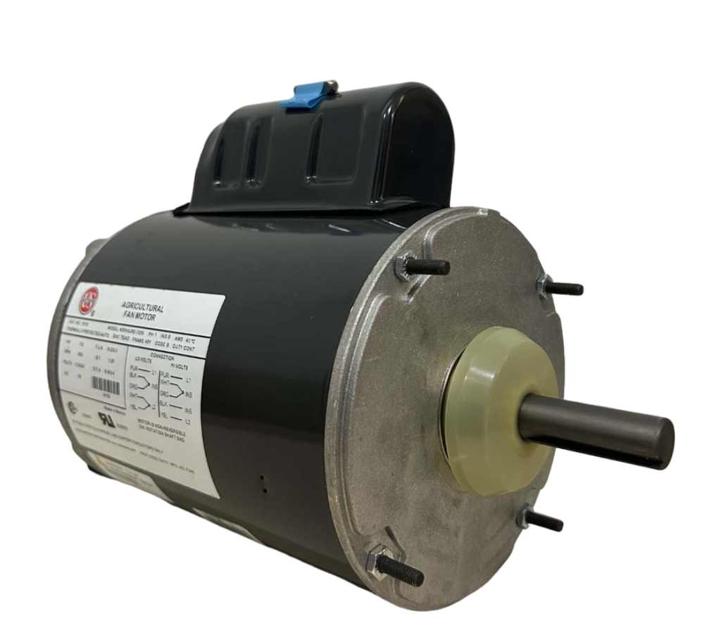 MOTOR HORIZONTAL US MOTOR K055JRE7259021B / 8102 0,50HP, 1 PH, 900RPM, 8P, 115/208-230V 8P, FRAME 48YZ, TEFC