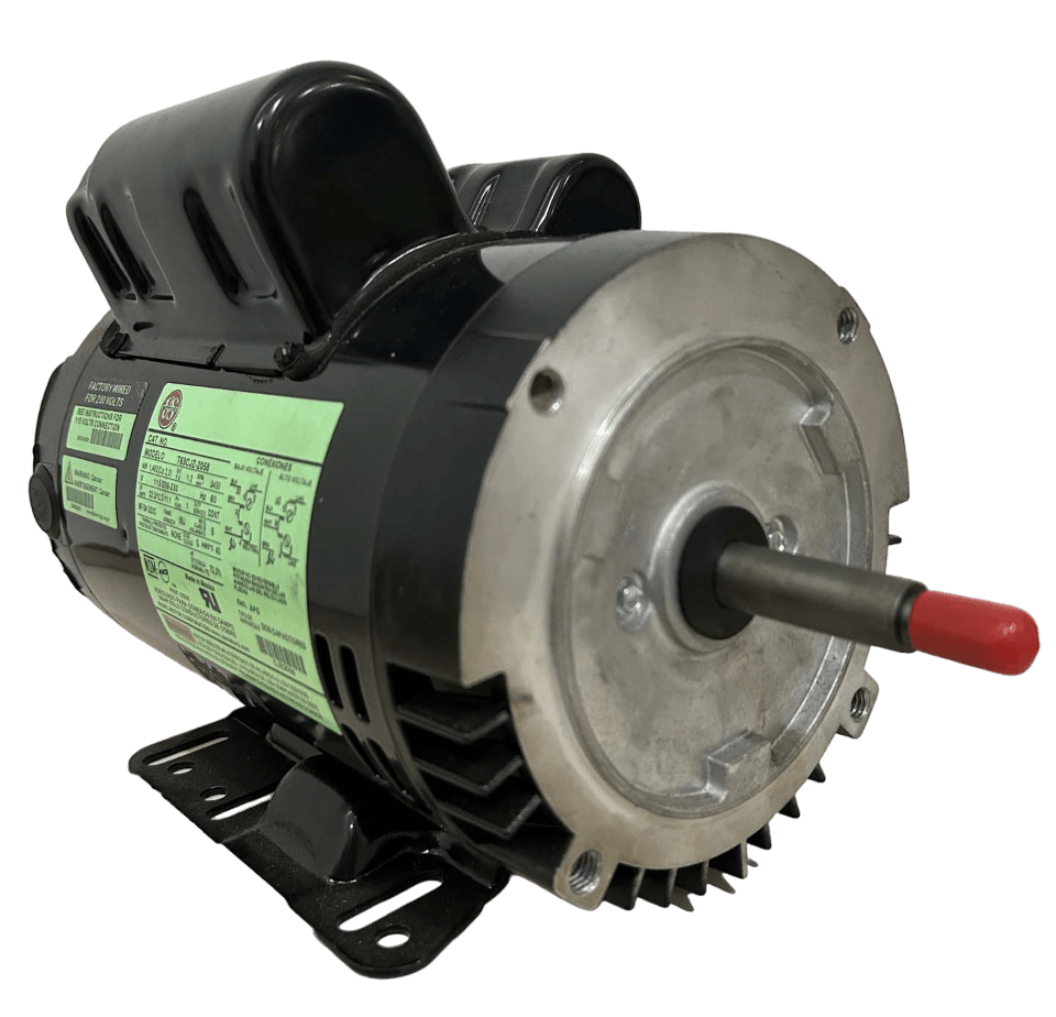 MOTOR HORIZONTAL JP 2,00HP 3600RPM US MOTORS T63CJZ-2058 1PH 115/208-230V 2P 56J 