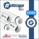 TUBO COLUMNA uPVC MOTAQUA MGS HEAVY1  5" X 3,00 MTS