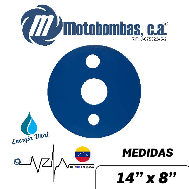 TAPA SANITARIA SERIE ISA MOD. 14" X 8"